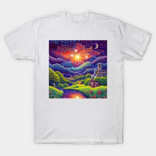 Multi-Colored Medley illustration T-Shirt